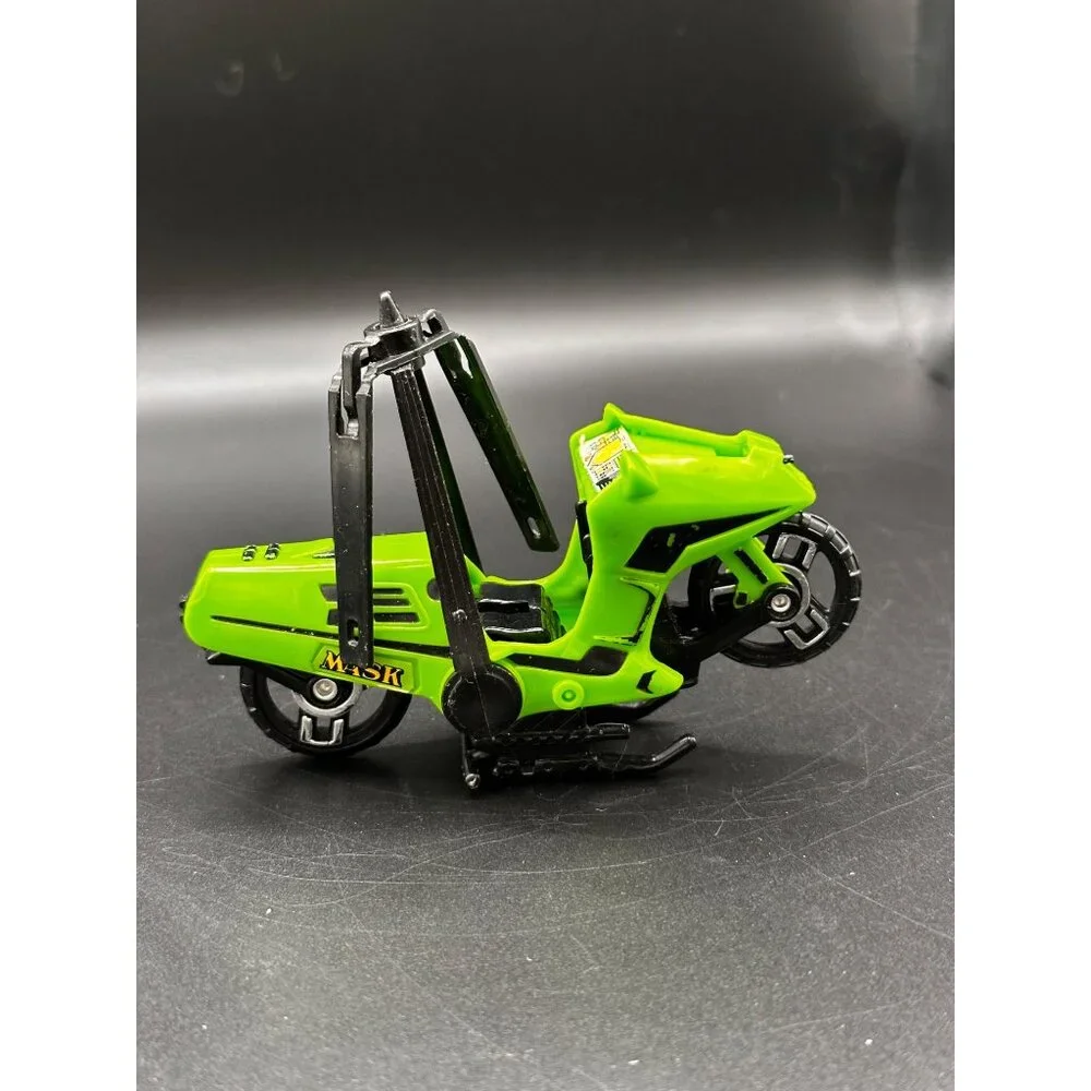 Vtg Kenner 1980s M.A.S.K. Condor green helicopter‎ motorcycle.  No figure READ